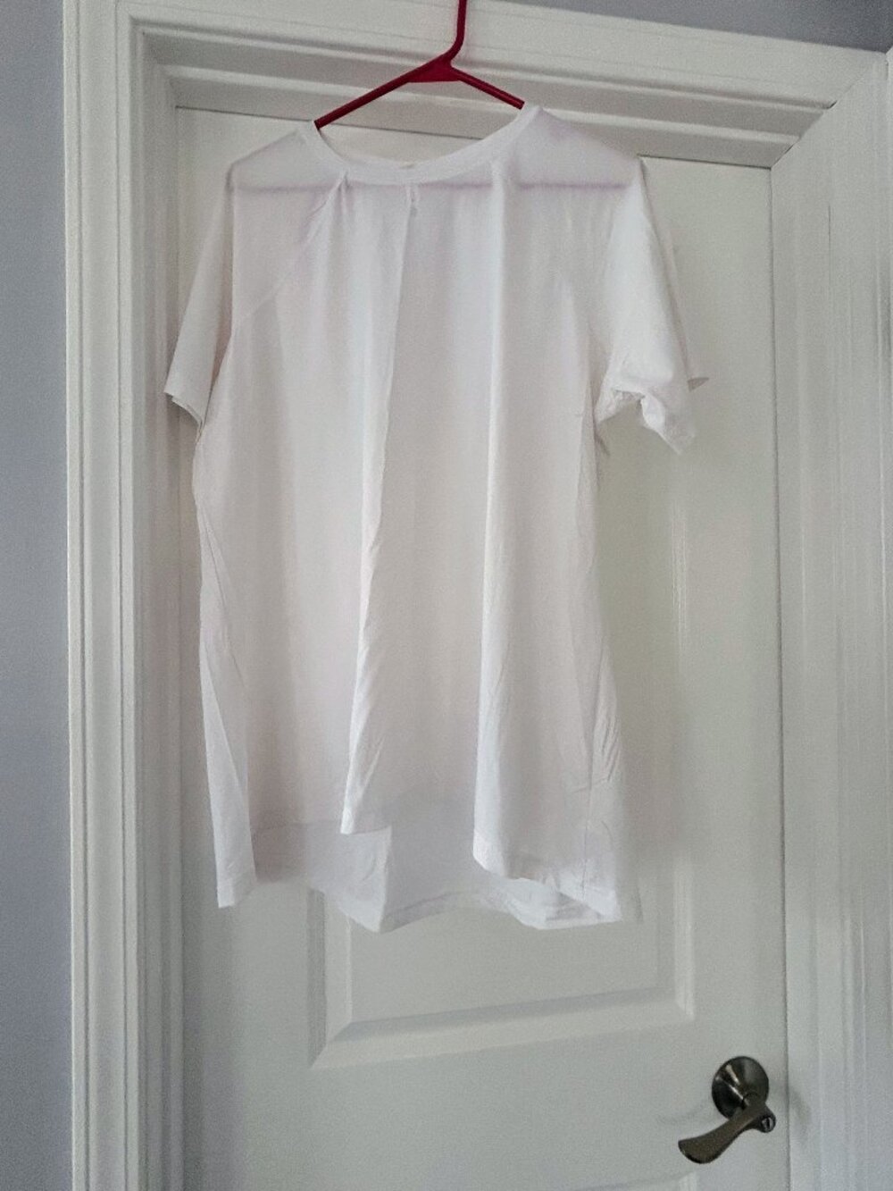 Athleta White Lightweight Athletic Shirt - Size 1X - Like New